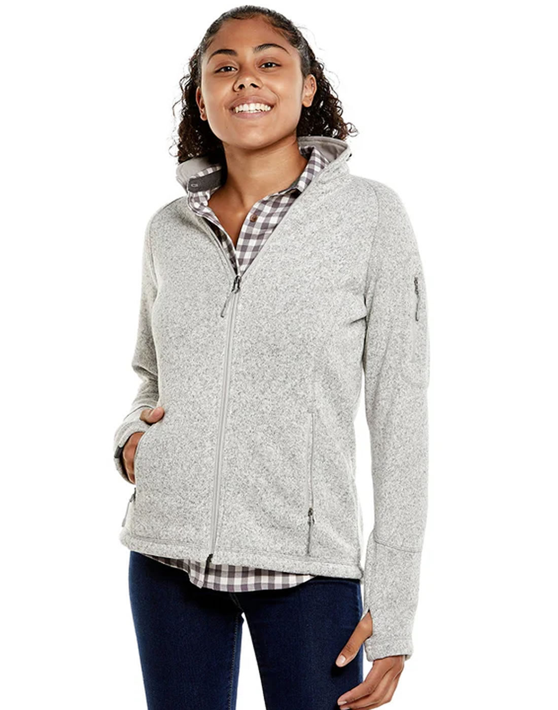 4625 Women's Overachiever Sweaterfleece Jacket custom