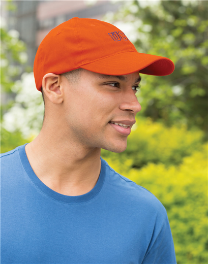 Port & Company CP77 Brushed Twill Cap – Low Profile Adjustable Baseball Hat In Purple (One Size Fits All)