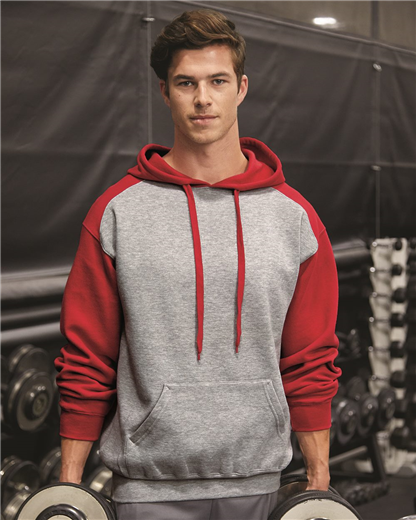 124900 Athletic Fleece Sport Hoodie custom embroidered or printed - Main Image