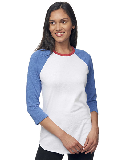 17160 Unisex Americana Raglan Baseball Shirt custom embroidered or  