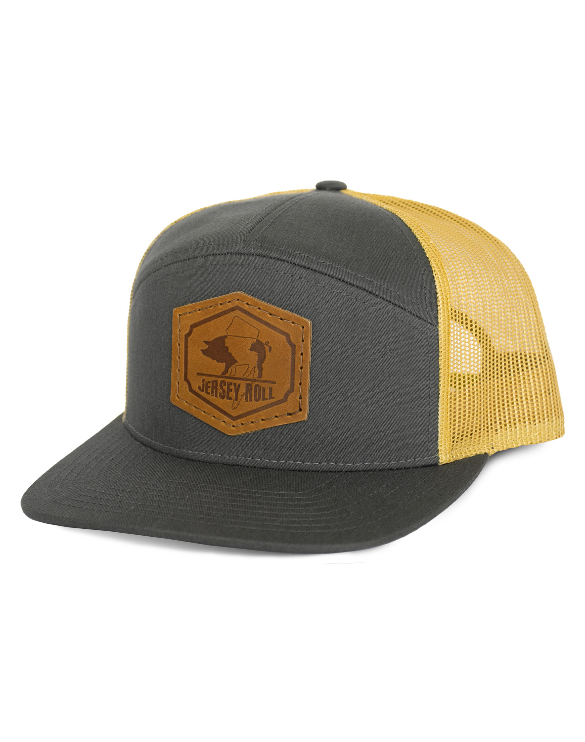 Unvaxxed And Overtaxed Hat - Leather Patch Trucker Cap, 50+ Colors, Snapback, For Men & Women - View #6