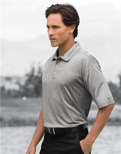 nike heather polo